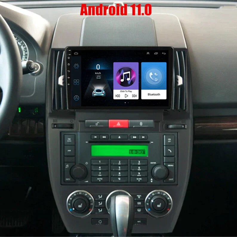 9" Android 11.0 GPS Stereo Radio for Land Rover Freelander 2006-2012