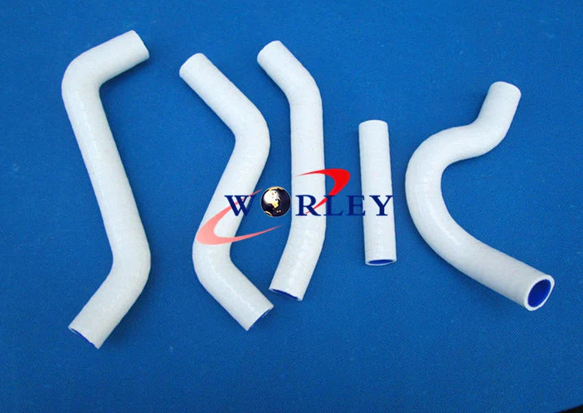 Silicone Radiator Hose for SUZUKI RMZ450 2007-2009 - Red
