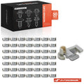 50x Nylon Tailgate Door Lock Rod Retainer Clips for Chevy GMC