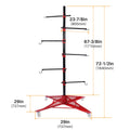 Heavy-Duty 72in Auto Body Bumper Stand for Universal Use