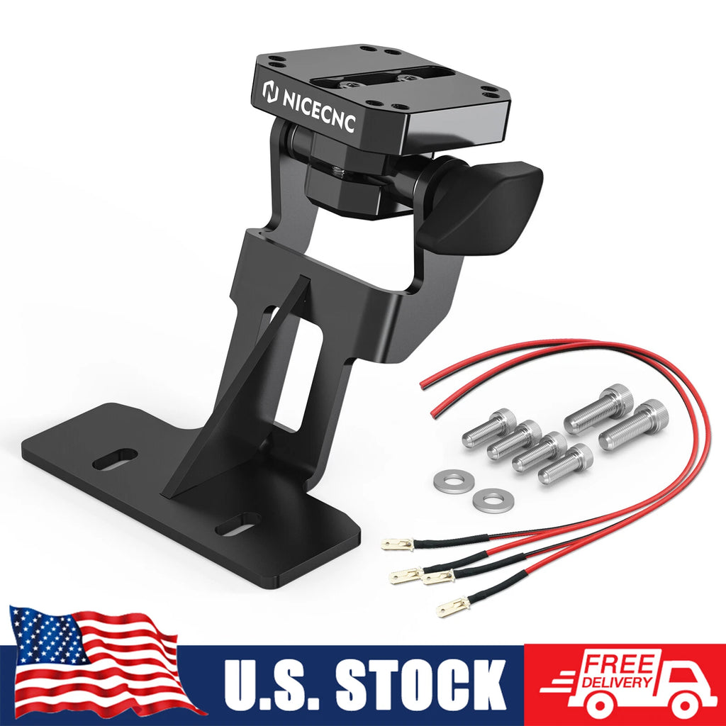 NICECNC Bar Clamp GPS Phone Mount Bracket for KTM 890 Adventure (2021–2023)