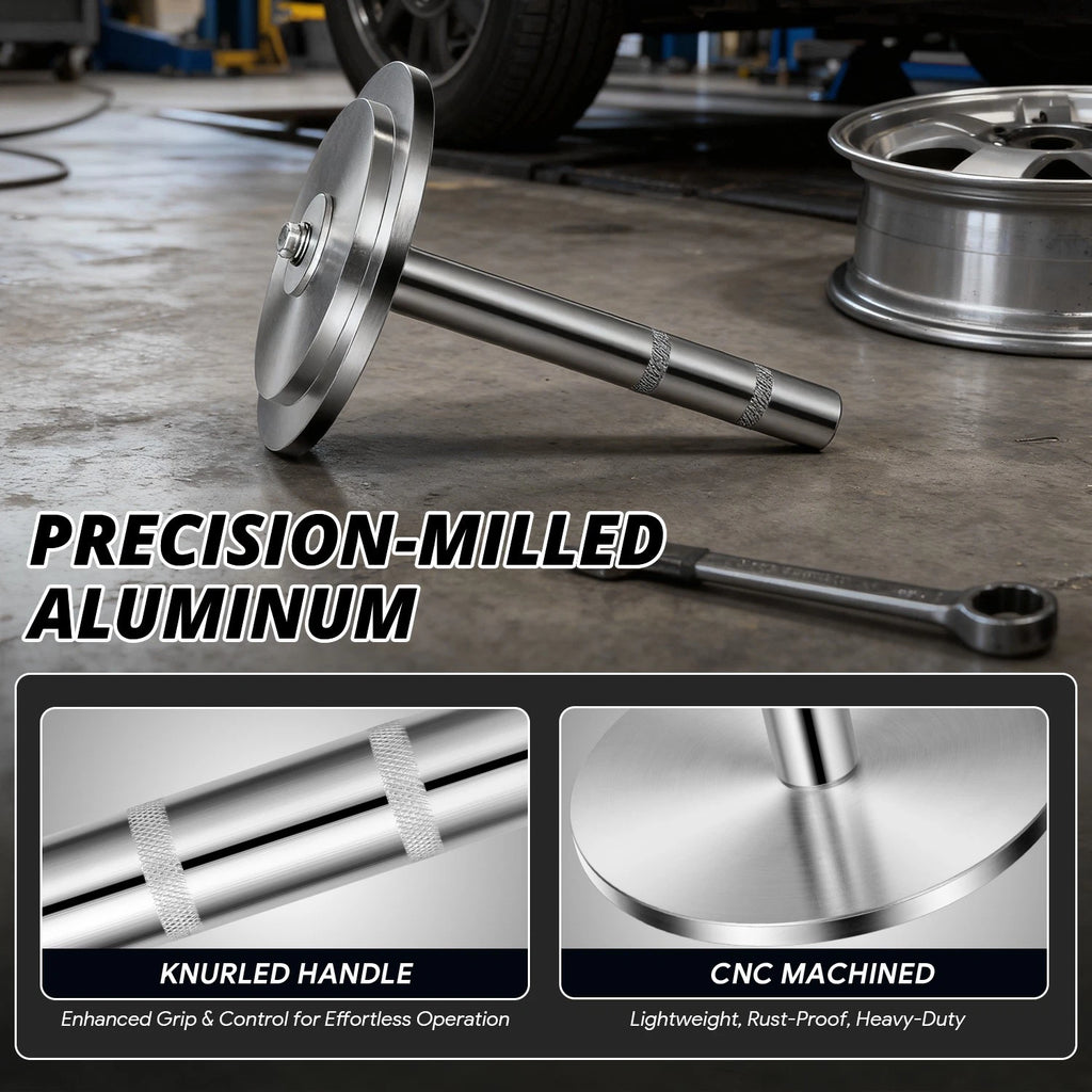 Set of 5 Aluminum Hub Seal Installers for Class 7&8 Trucks