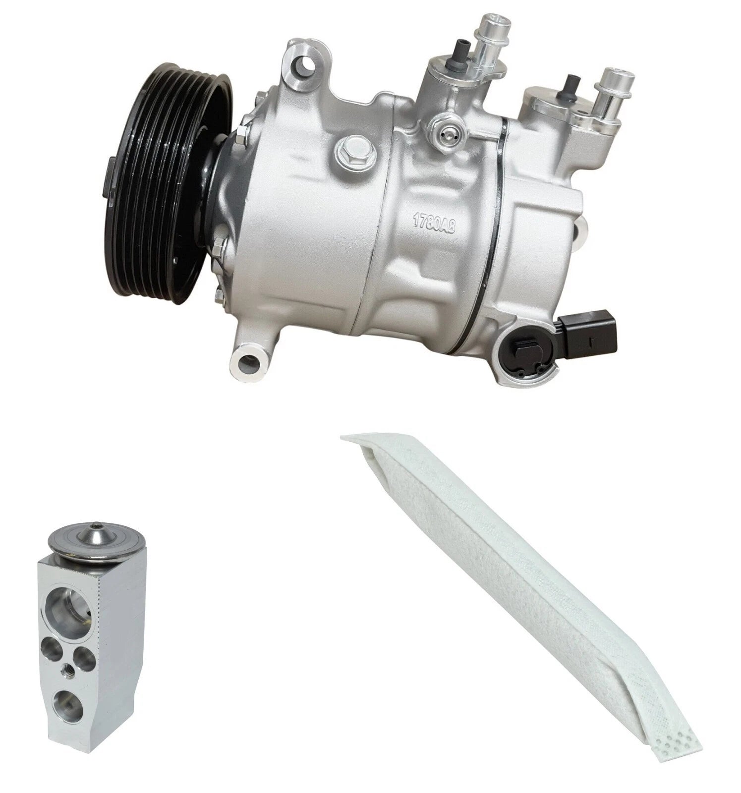 A C Compressor Kit Replacement for Volkswagen Golf R 2.0L (2015–2015)