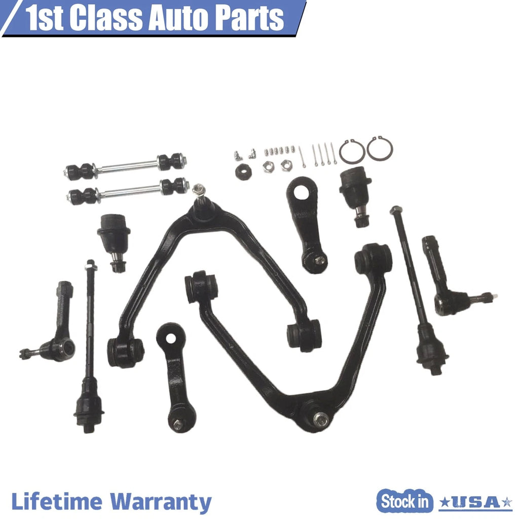 Set of 12 Front Suspension Upper Ball Joints for Chevy GMC Silverado Sierra (1999–2006)