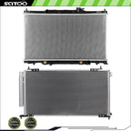 Radiator and A/C Condenser for Honda CR-V, Element (2002–2006)