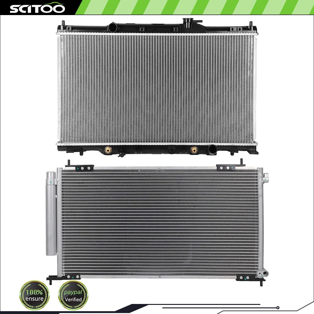 Radiator and A/C Condenser for Honda CR-V, Element (2002–2006)