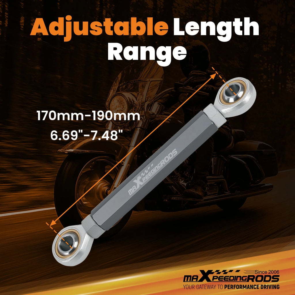 Rear Lowering Link Kit 0-4" for Suzuki GSXR 600 750 1000 (2006–2010)