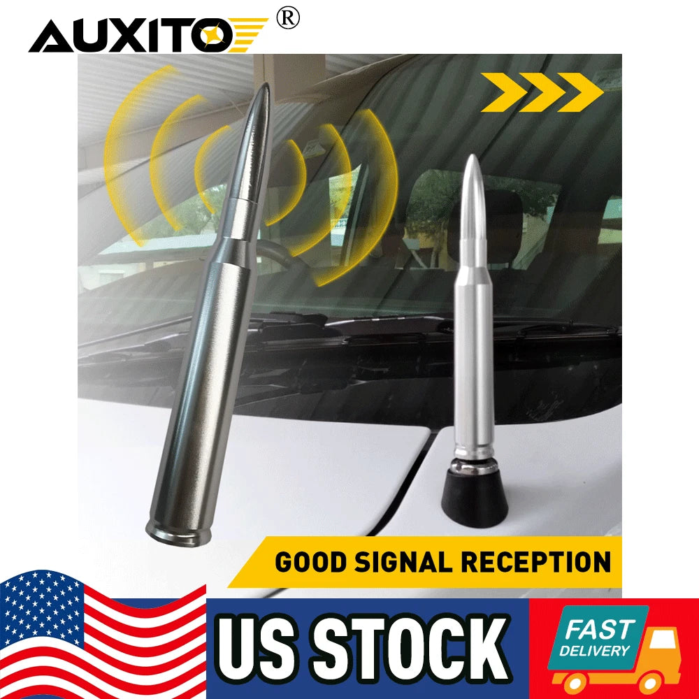 5.5" CNC Bullet Antenna for Dodge Ram 1500 2500 3500 (2019–2023)