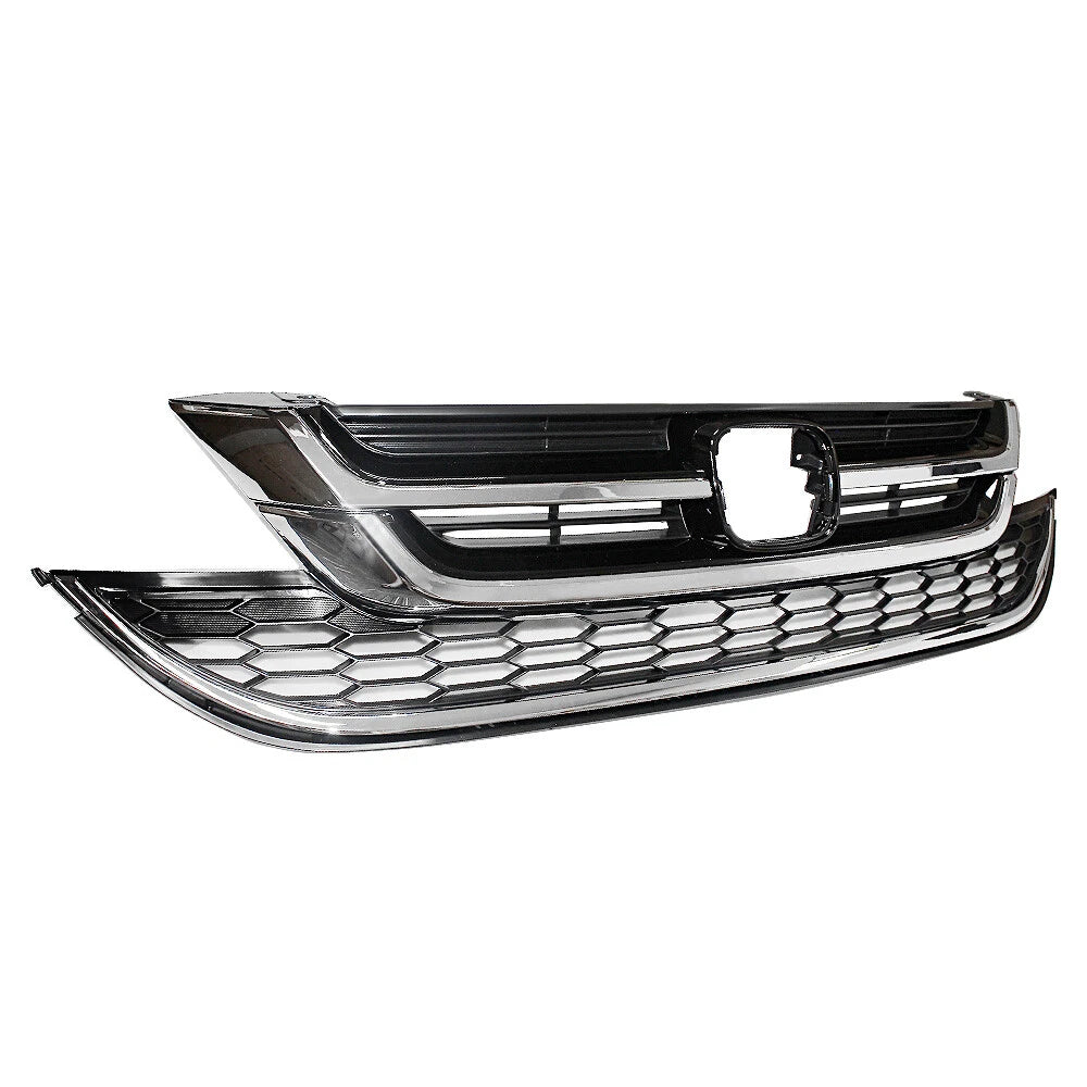 Chrome Front Bumper Grille for Honda CR-V (2010–2011)