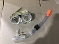 Set of 4 Solstice-Swimline Mask, Snorkel, Fins & Bag 8-10 99205-810-GY