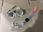 Set of 4 Solstice-Swimline Mask, Snorkel, Fins & Bag 8-10 99205-810-GY