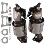 Set of 2 Catalytic Converters for Acura TL 3.5L 3.7L (2009–2014) 400cell