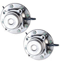 Set of 2 Front Moog 8 Stud Hub Wheel Bearing Assemblies for Chevy GMC
