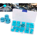 30X A/C Charging Valve Dust Cover Caps for Auto M9X1.0 M10X1.0