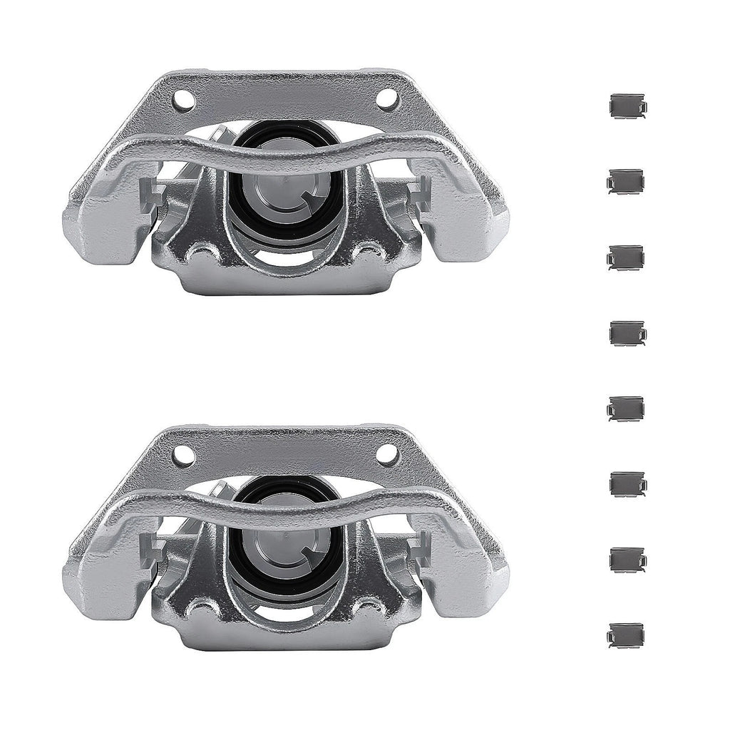 Rear Brake Calipers w/ Brackets for Ford Edge (2011–2014) All Trims