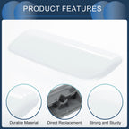 Front Left Washer Nozzle Cover Cap for Honda Accord VIII (2011–2013) White
