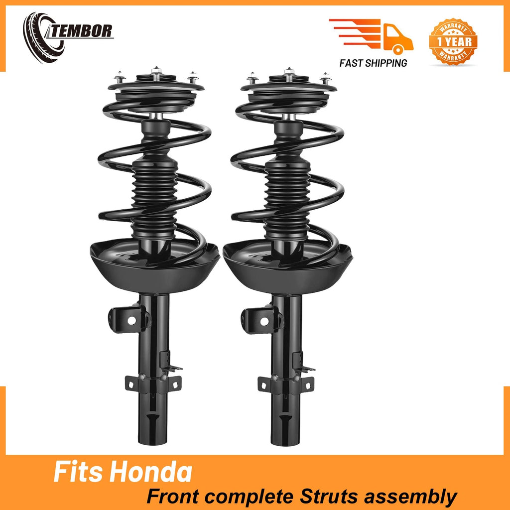 Front Complete Struts & Shocks Absorbers Assemblies for 2013–2017 Honda Accord