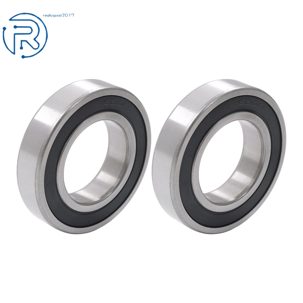 2Pcs 6210-2RS C3 EMQ Ball Bearing for (50×90×20mm)