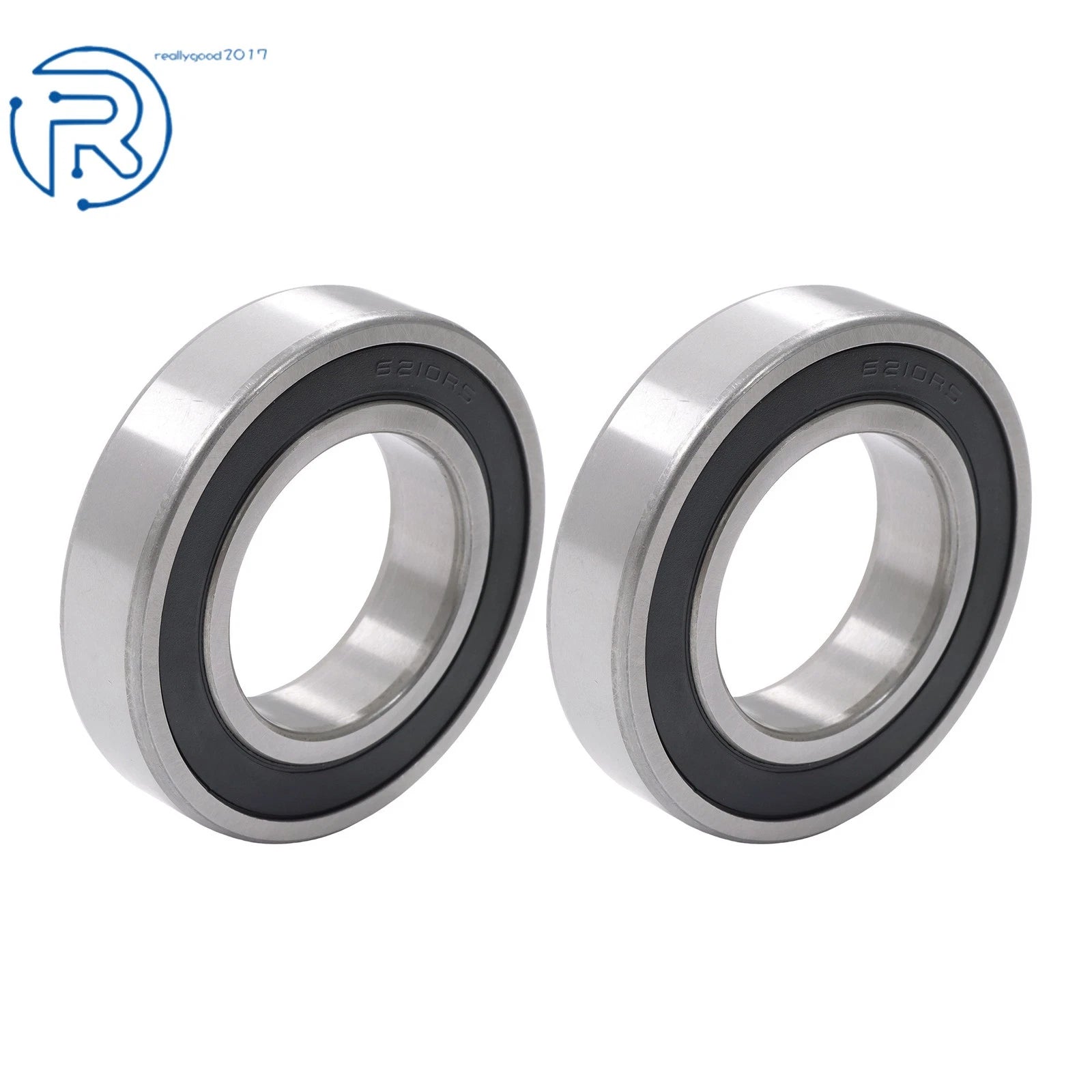 2Pcs 6210-2RS C3 EMQ Ball Bearing for (50×90×20mm)
