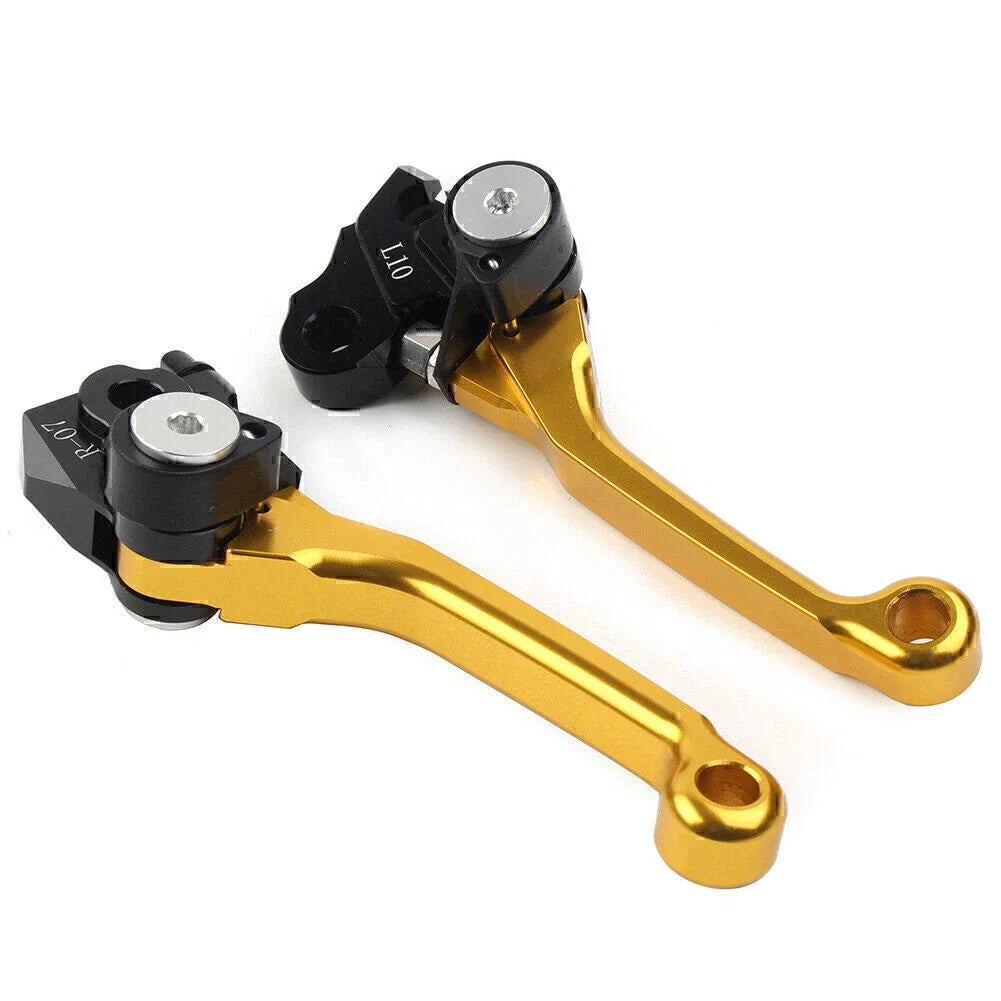 CNC Brake Clutch Levers  Gold for Honda CRF250R CRF450R (2007-2020)