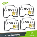 Set of 4 Carburetor Rebuild Kits for Suzuki GSX750F GSF1200 (1991–2006)