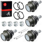 Set of 4 Upper Lower Ball Joints for Suzuki King Quad 450 500 750 4x4 (2007–2023)
