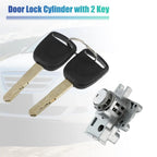 Front Left Door Lock Cylinder with 2 Keys for Honda Accord (2008-2013)