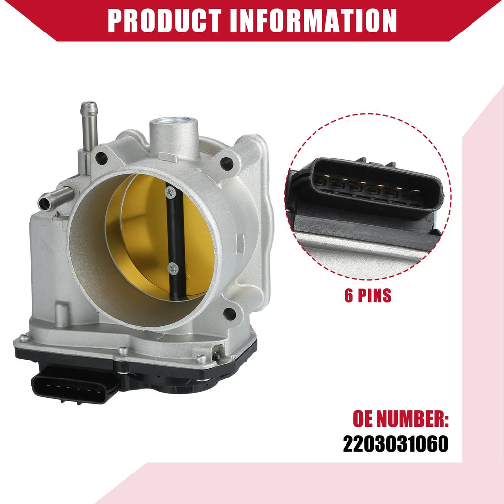 Electronic Throttle Body Assembly for Toyota 4Runner (2010–2019) No.2203031060