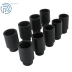 Set of 9 Deep Impact Socket Tools for Axle Hub Nut (29-38mm)