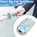 Key Fob Cover for Honda Accord CR-V (2016–2022) 5 Button TPU Blue