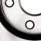 Set of 2 Front Vented Disc Brake Rotors for Jeep Wrangler JK (2007–2018)