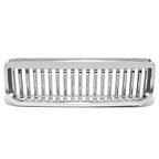 Chrome Front Upper Bumper/Hood Grill/Frame for F-Series Super Duty (1999–2004)
