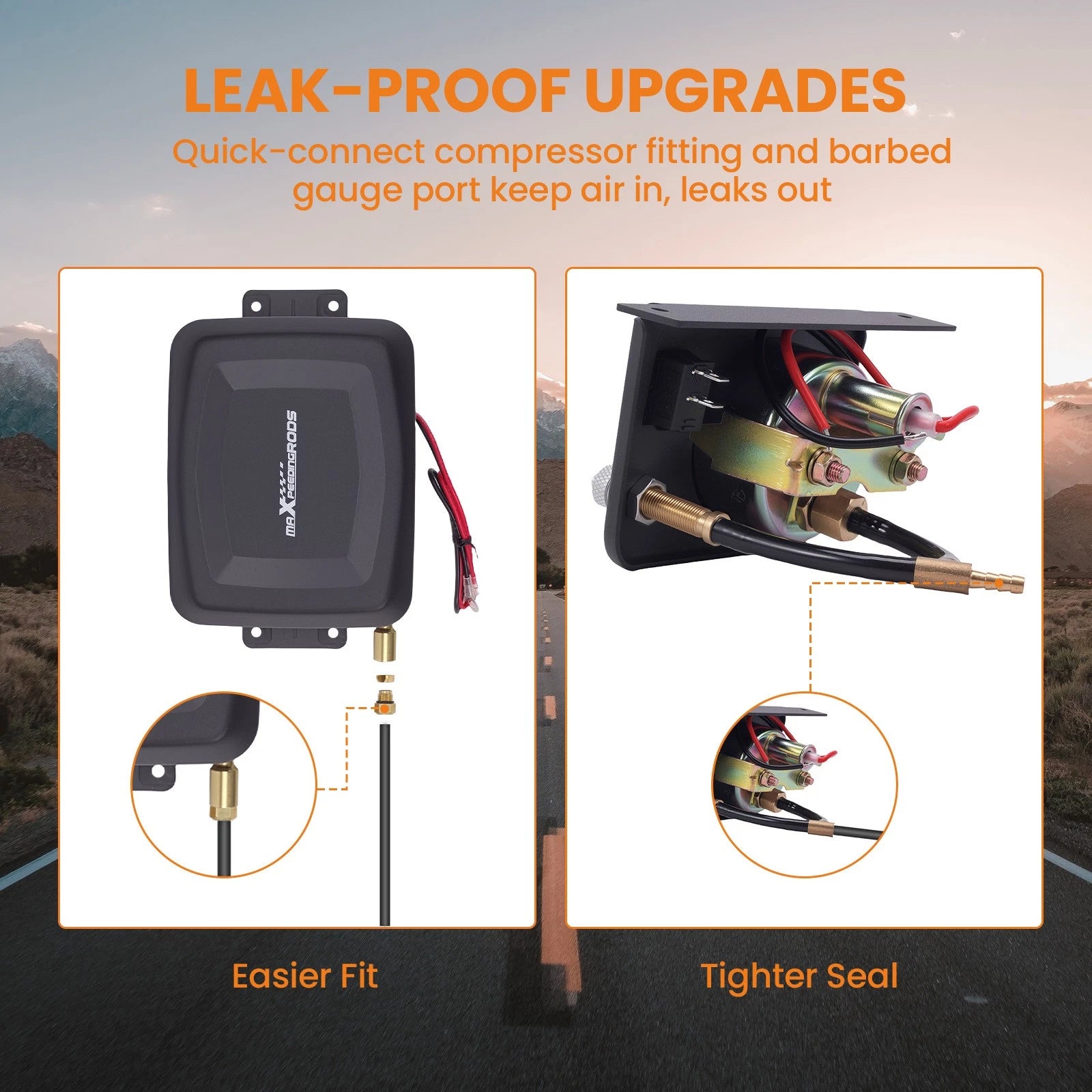 Air Spring Bags with Controller Kit for Ford Excursion (2000-2005)