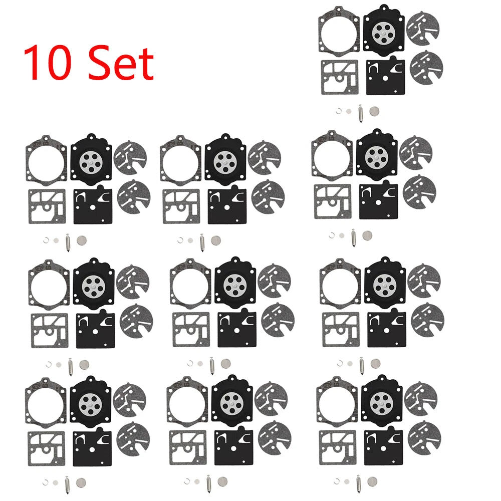 Set of 10 Carburetor Diaphragm Kits for Stihl 015 015AVE (K10-HDC)