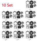 Set of 10 Carburetor Diaphragm Kits for Stihl 015 015AVE (K10-HDC)