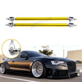 Gold Alloy Adjustable Bumper Lip Splitter Rod Strut Tie Bars Universal (2010–2025)