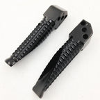 Black Racing Foot Pegs for Kawasaki ZX-6R 636RR ZZR 750 1100 1200 10R