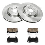 Ceramic Front Vented Rotors and Pads for Chevrolet Camaro (2011–2015)