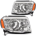 Headlight Assembly for Honda Pilot (2009–2011) Chrome Reflector Pair