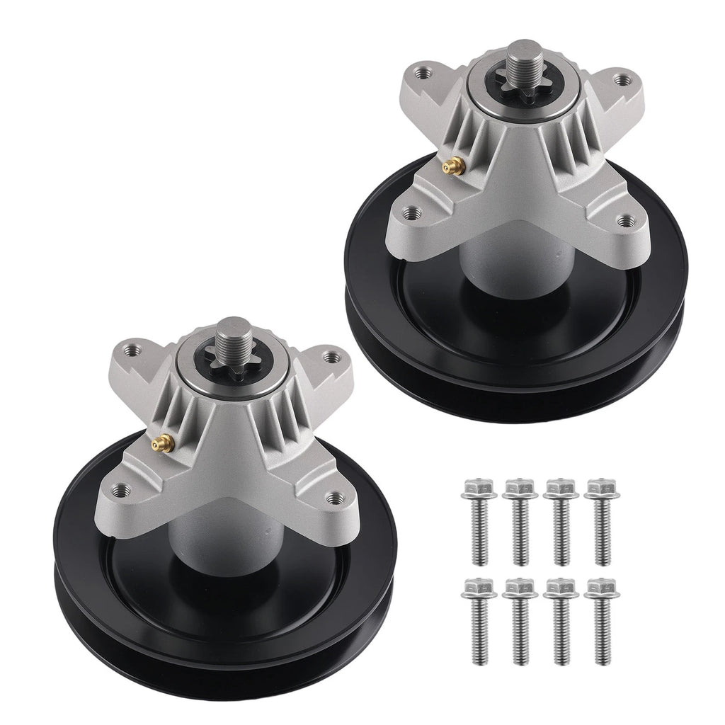 2X Spindle Assembly for MTD 13A1762F229 618-04474 918-04474 618-04495A