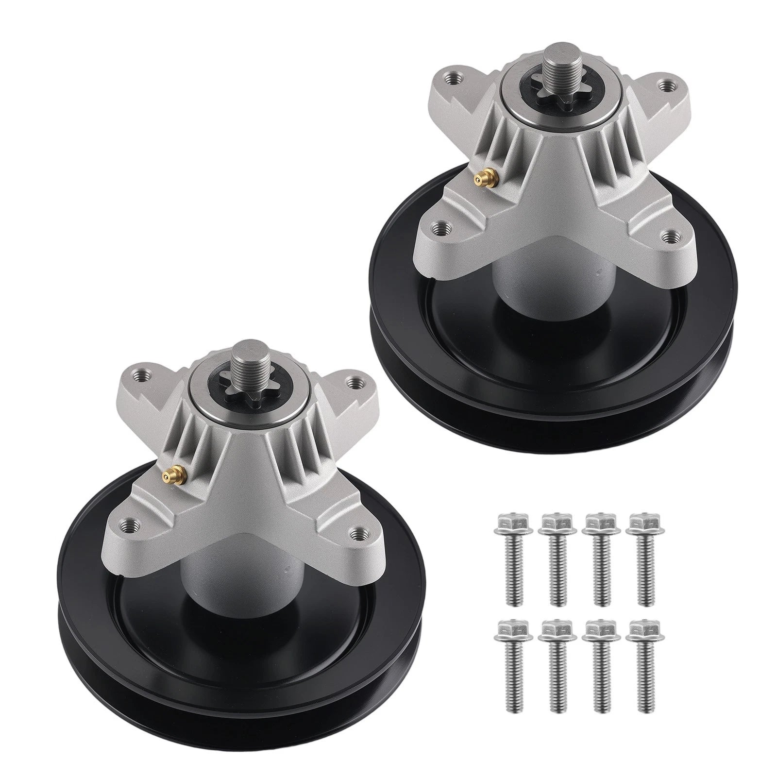 2X Spindle Assembly for MTD 13A1762F229 618-04474 918-04474 618-04495A