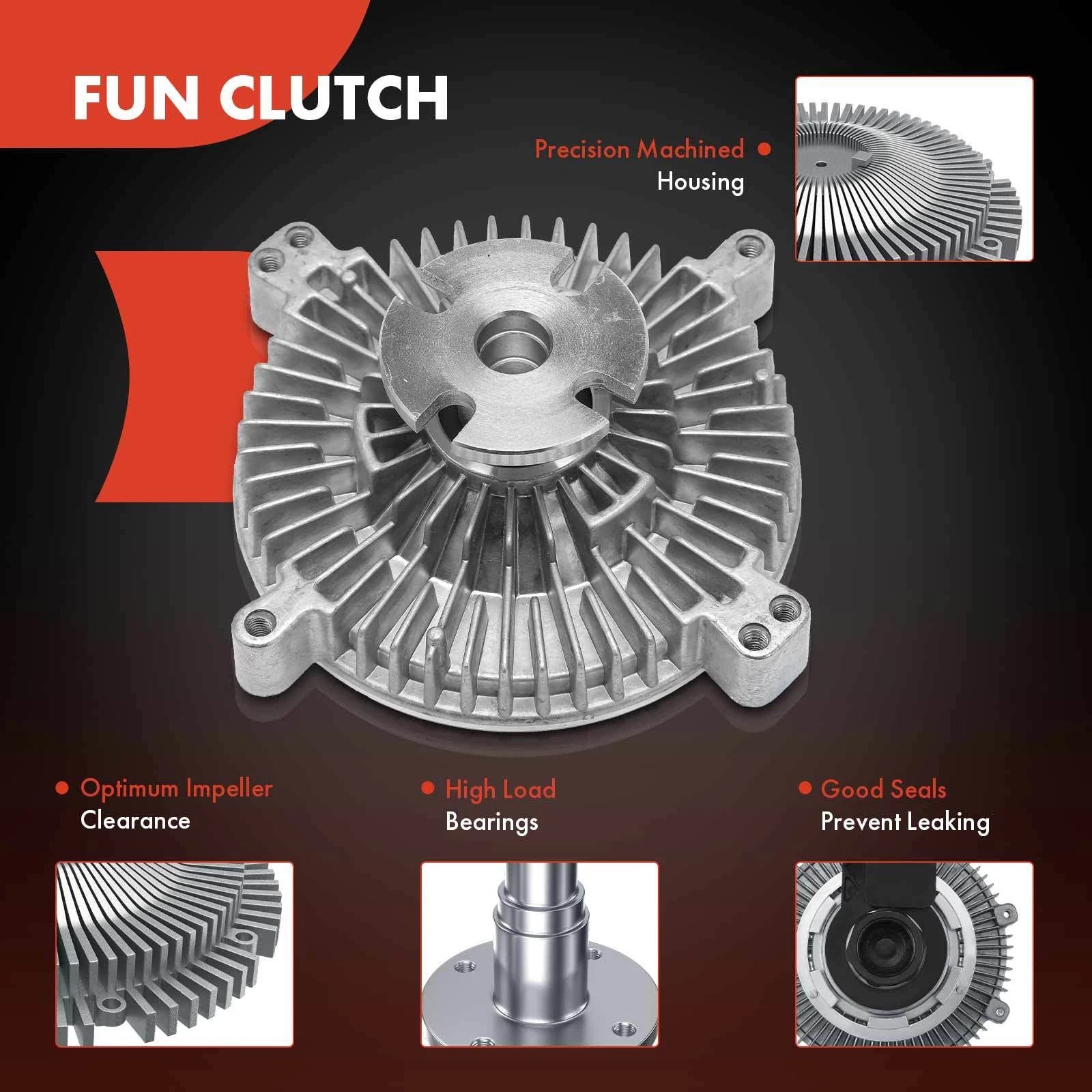 Engine Cooling Fan Clutch for Benz 380SE 380SEC 380SEL 500SEL 560SEC (1981–1991)