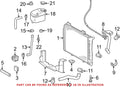 Coolant Expansion Tank for Mercedes (1705000349, A1705000349)