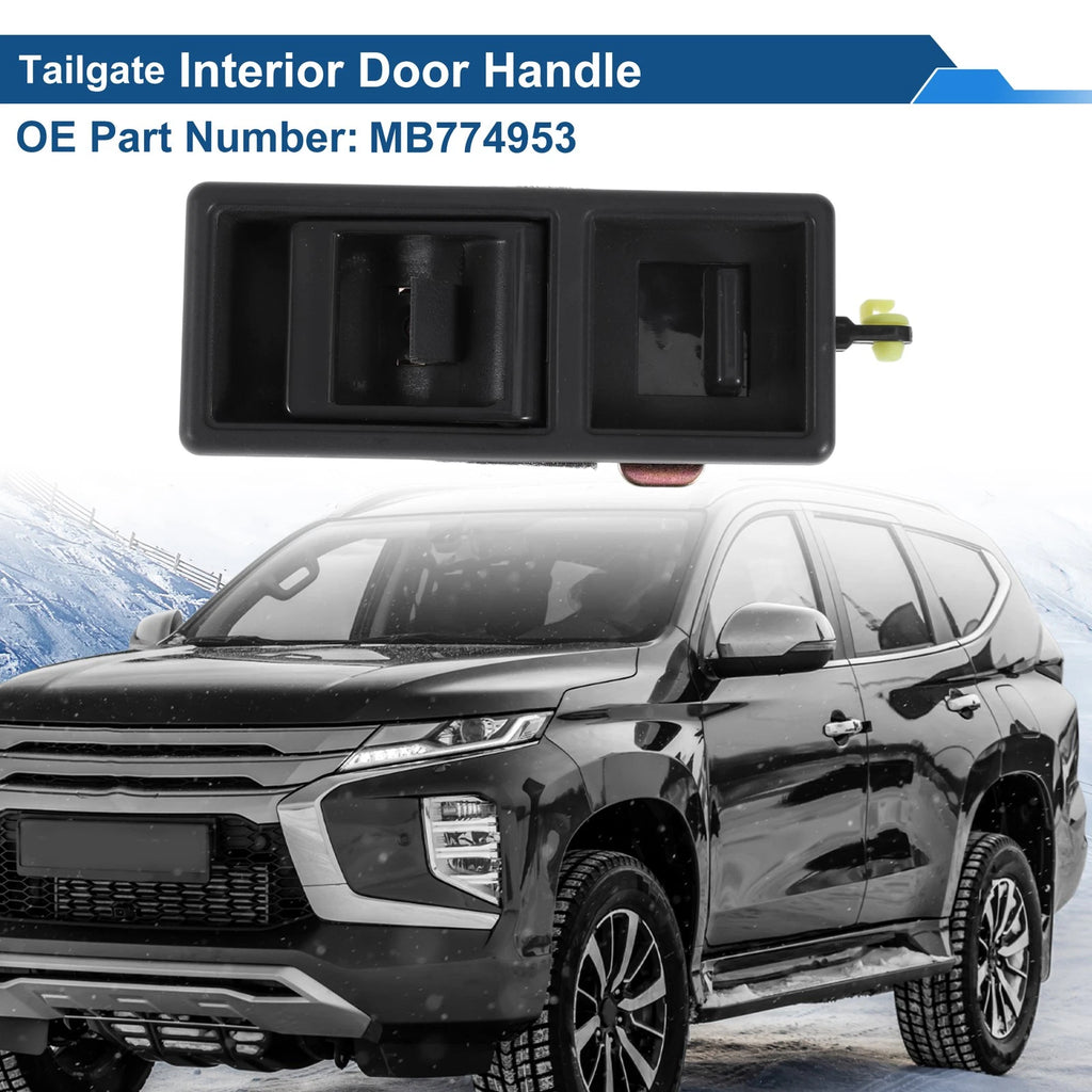 Tailgate Interior Door Handle for Mitsubishi Pajero (1990–2000) MB774953 Black