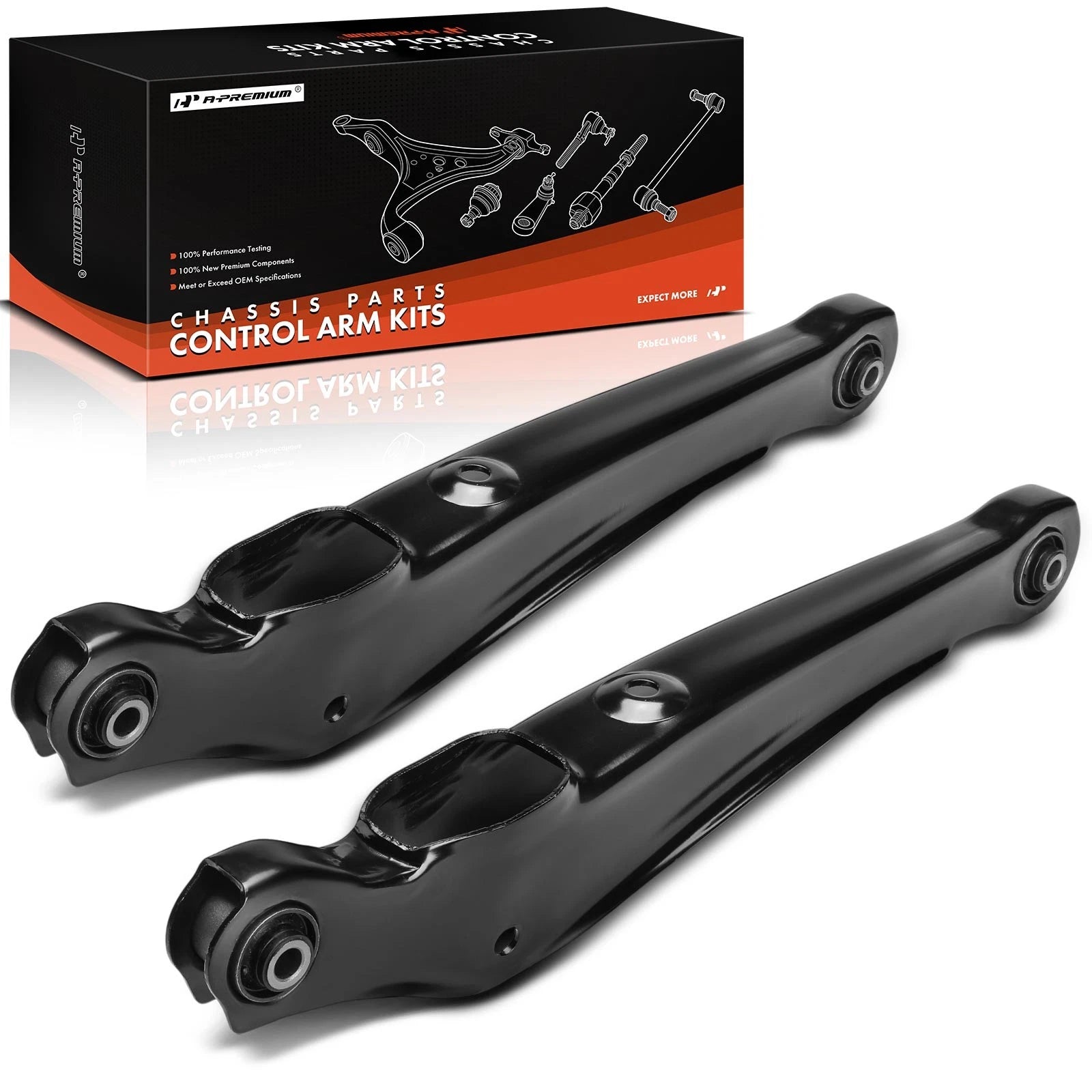 2Pcs Rear Lower Control Arm for Mitsubishi Lancer (2002–2006)