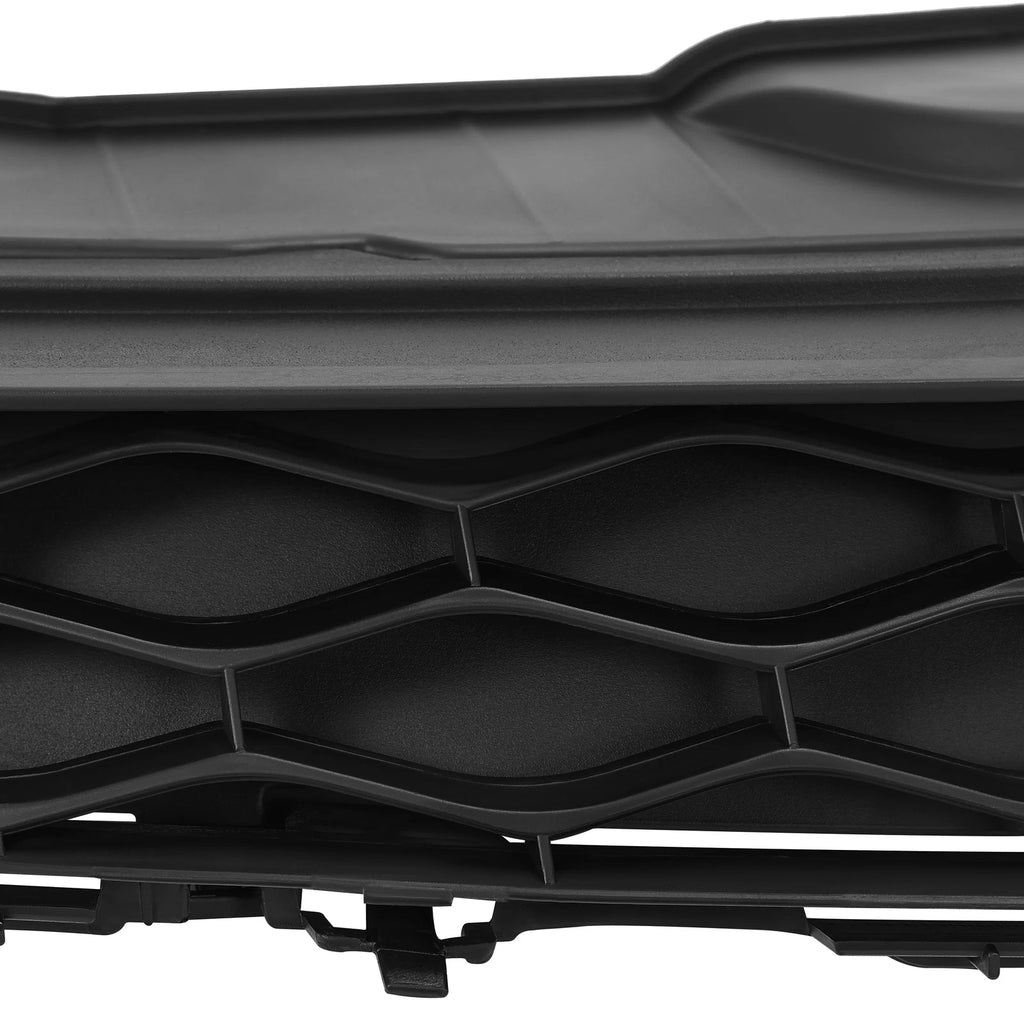 Front Bumper Grille Set for Mazda CX-7 (2010-2012) Black Chrome Molding