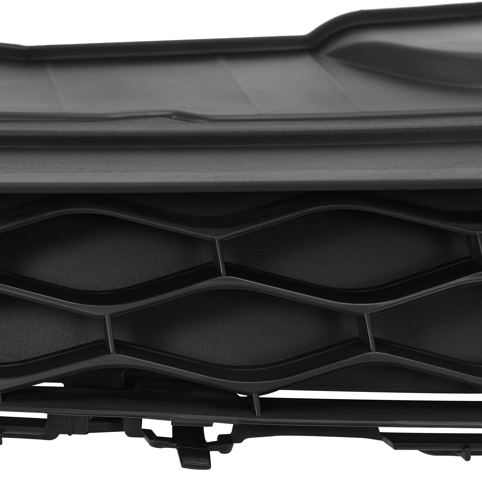 Front Bumper Grille Set for Mazda CX-7 (2010-2012) Black Chrome Molding