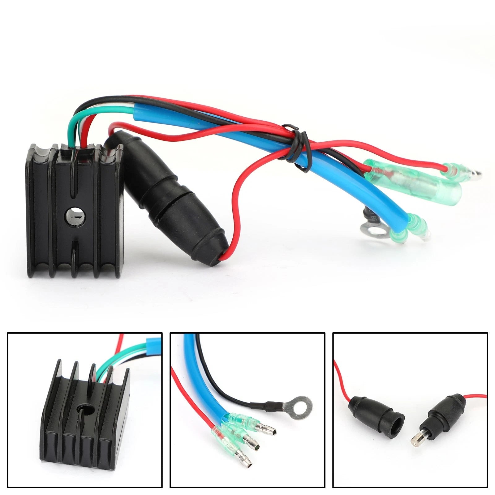 Voltage Regulator Rectifier for Yamaha 30Hp (1987–1996, 1999–2012) 6G1-81970-62