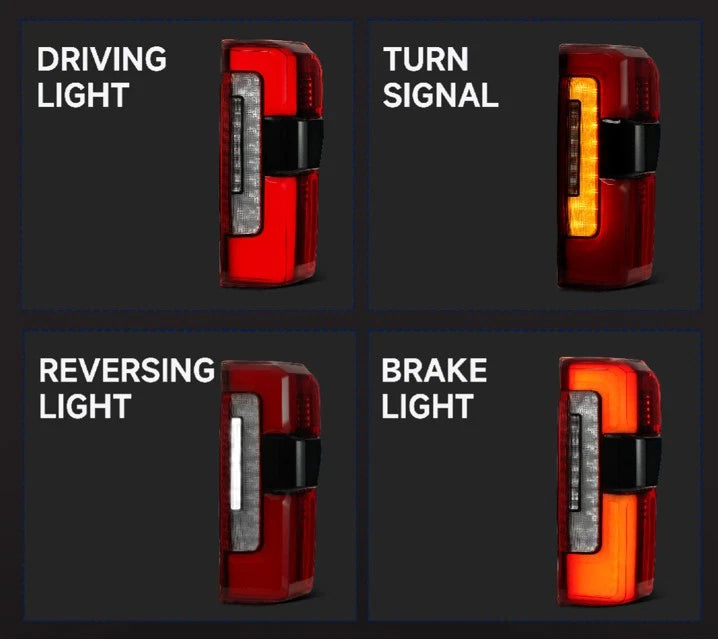 LED Tail Light with BLIS for Ford F-250 F-350 Super Duty (2023–2026)