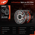Engine Oil Filter for Chevy Silverado 1500/2500 HD (2007-2013)